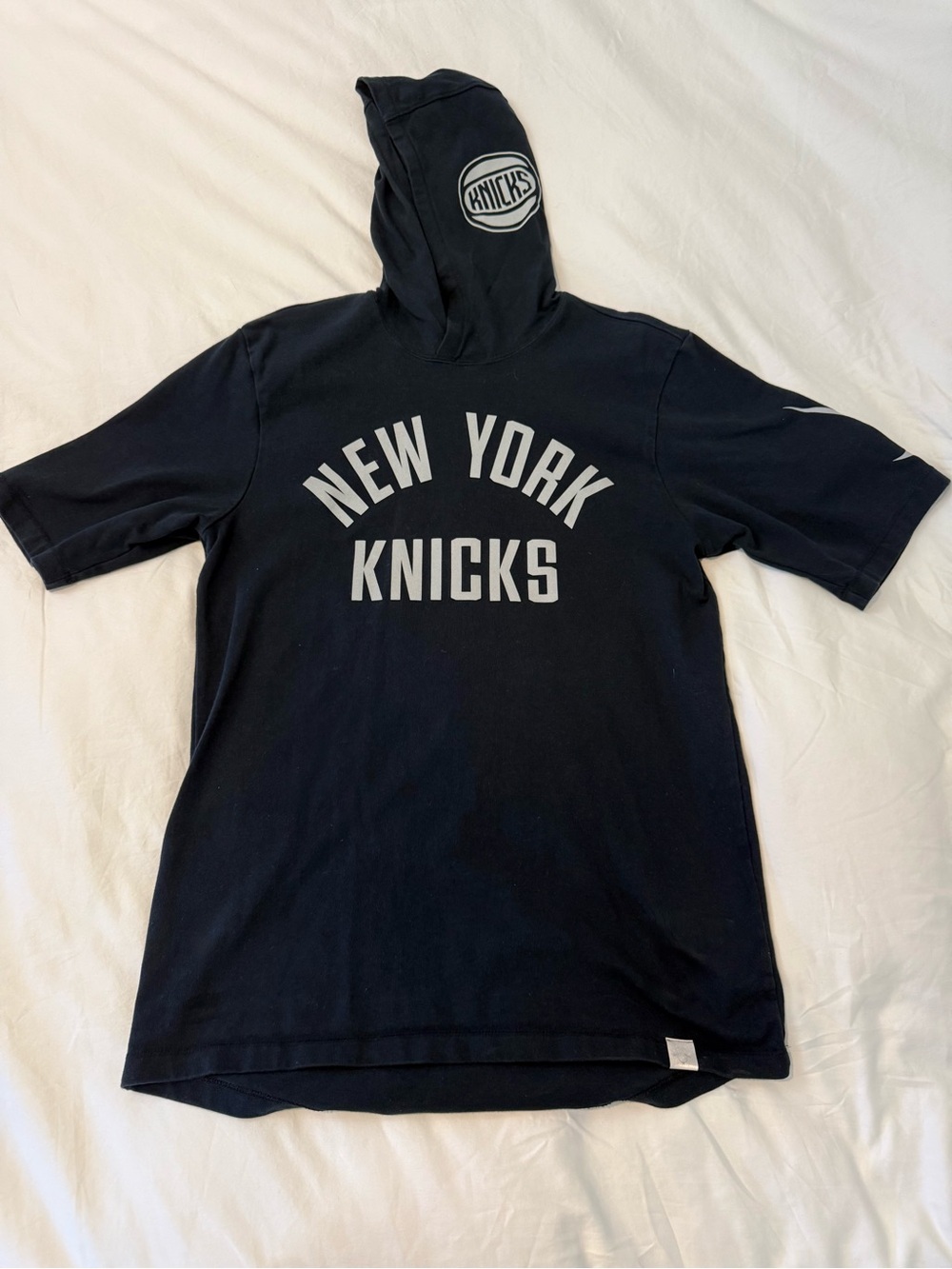 Nike New York Knicks Hooded Tee - Black